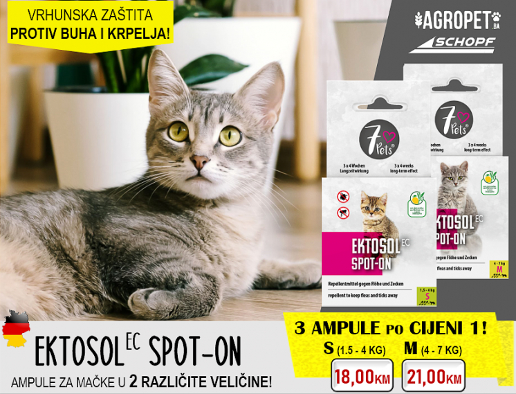 Zaštita ljubimaca od krpelja i buha!